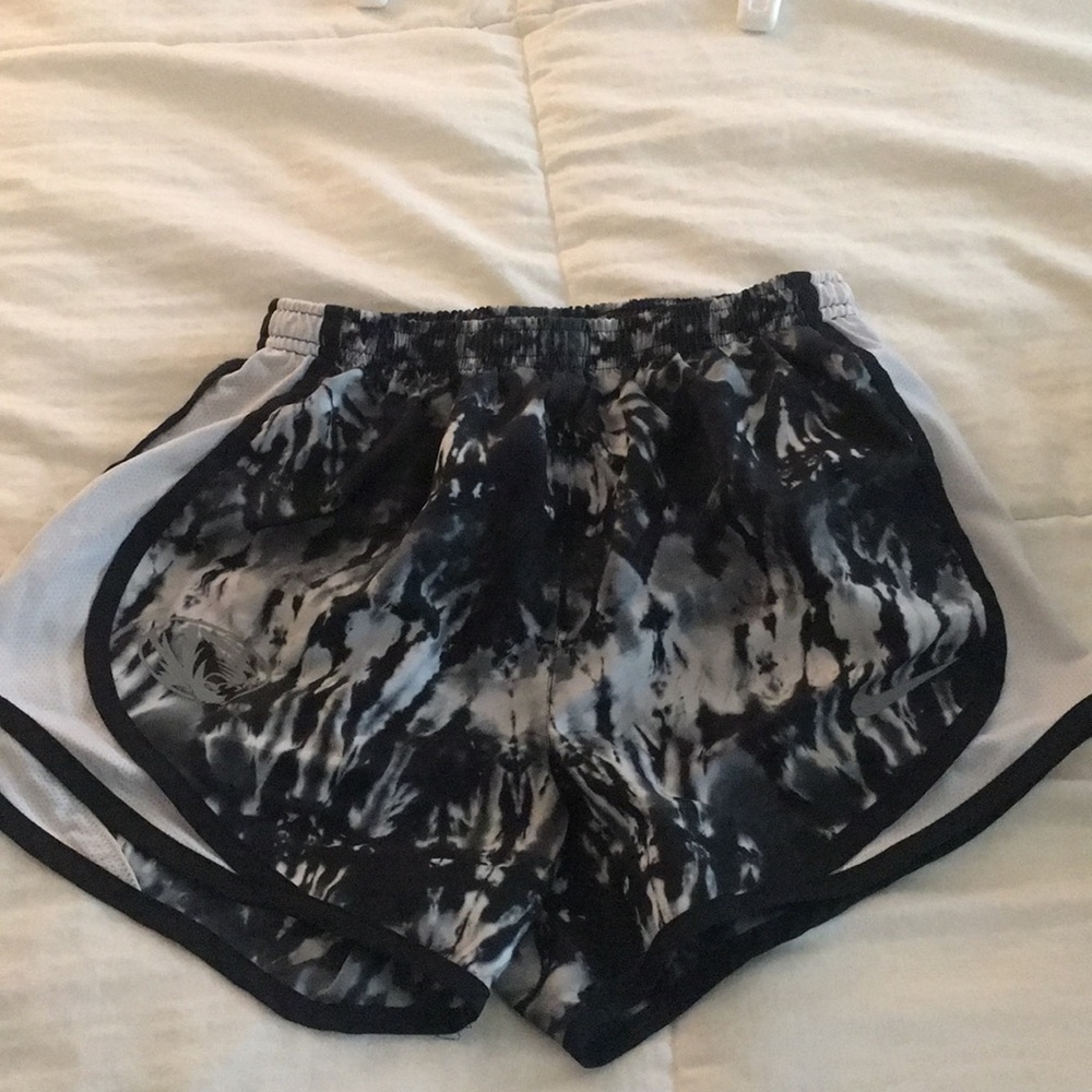 Nike dri-fit shorts. Tie-dye black. (Size XS)